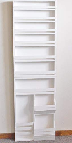 Full Door behind the door mounted spice rack for 24" wide door - Thumbnail 3