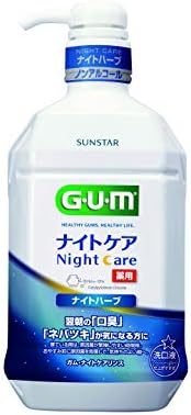 GUM(ガム) ガム・デンタルリンスナイトケア(ナイトハーブタイプ) [ナイトハーブタイプ] 単品 900ml
