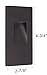 Cloudy Bay Stair Light,LED Stairway Indoor Outdoor Step Light,3.5W 150 lumen,ETL Certified,Oil Rubbed Bronze