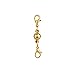 Dsmile Gold/Silver Plated 12 Sets Ball Tone Magnetic Lobster Clasps for Jewelry Necklace Bracelet