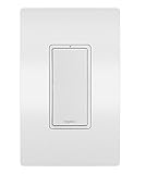 Legrand - Pass & Seymour Radiant Smart WWRL10WH Wi-Fi Enabled Switch, White