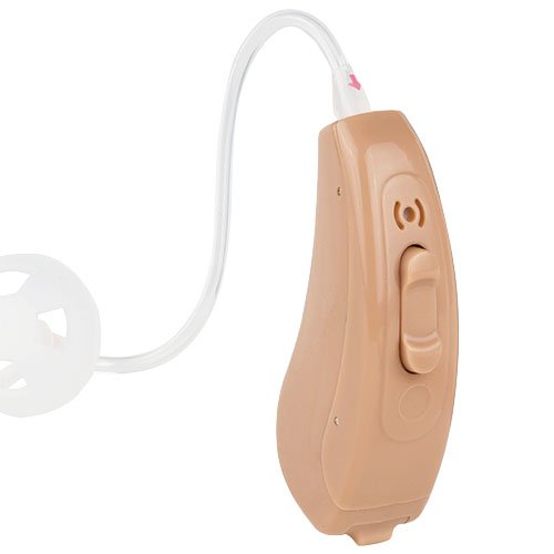 Neosonic Open Fit Hearing Amplifier to Aid and Assist Hearing, Small and Lightweight Device Designed for The Most Comfortable Listening Experience (Beige Right)