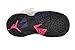 Jordan 7 Retro (TD) Baby Toddlers Shoes White/Fireberry-Black-Night Blue 304772-117