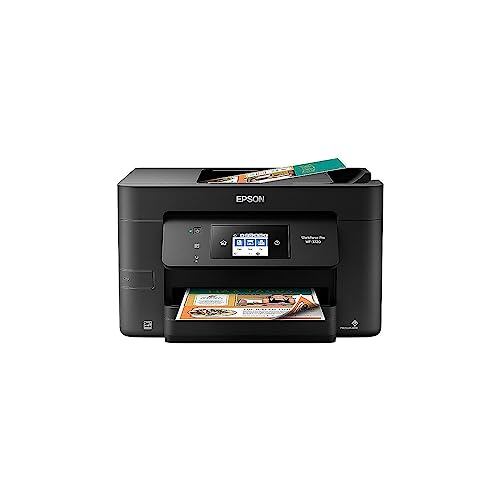 Epson WorkForce Pro WF-3720 Wireless All-in-One Color Inkjet Printer, Copier, Scanner with Wi-Fi Direct, Amazon Dash Replenishment Ready