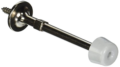 NATIONAL MFG/SPECTRUM BRANDS HHI N830-102 Rigid Door Stop, 3-Inch, Satin Nickel