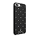 kate spade new york Protective Hardshell iPhone 7 Plus Case, Also Compatible with iPhone 6 Plus, 6s Plus - Larabee Dot Black/Crystal Stones