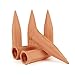 GROWNEER 6-Pack Terracotta Plant Watering Stakes, Automatic Garden Watering Spikes, Self-Watering Device Vacation Plant Waterer, for Indoor Outdoor Home and Office Plants
