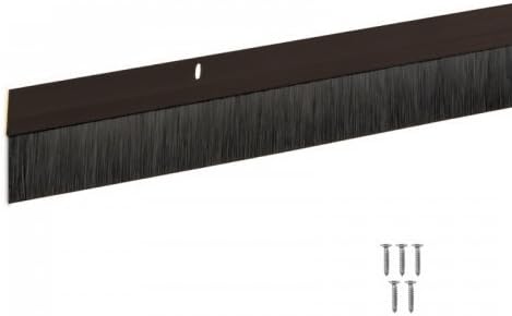 Exitex Draught Excluder Brush Strip 914mm Brown by Exitex