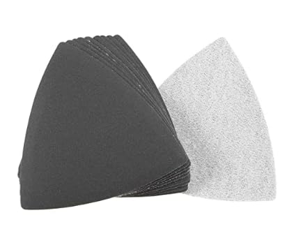MACHSWON Polishing Sandpaper suitable for 3-1/2 Oscillating multi-tools,Silicon Carbide abrasive Use 600 Grit 10pcs