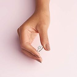 Pandora Elevated Heart Ring - Promise Ring for