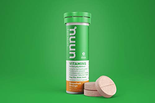 6 Nuun+Hydration+Electrolyte+Grapefruit+servings