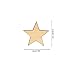 Natural Wooden Star, Unfinished Wood Ornaments, Christmas Star Hanging Ornaments, Little Star Cutout Shape, DIY Decorating Photo Props for Arts, Crafts & Sewing (30mm)