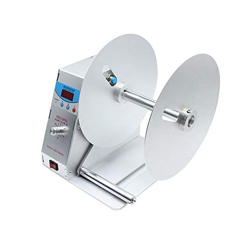 image for DONNGYZ AC 110V Label Rewinder Machine, Adjustable Speed Digital Autom