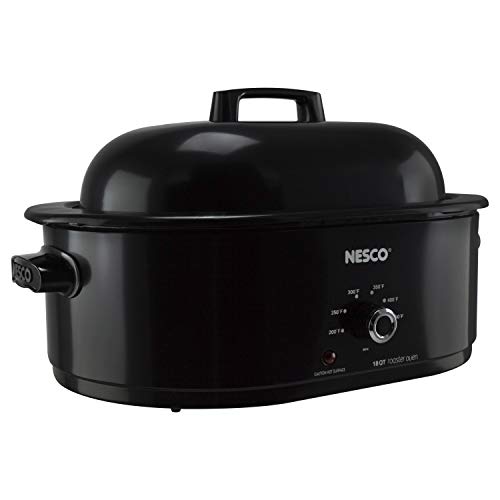 Nesco MWR1813, Roaster Oven, 18 Quarts, Black Pricepulse