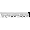 Ekena Millwork CHA04X01EM 4 1/4"H x 1 4"P x 94 1/2"L Emery Chair Rail