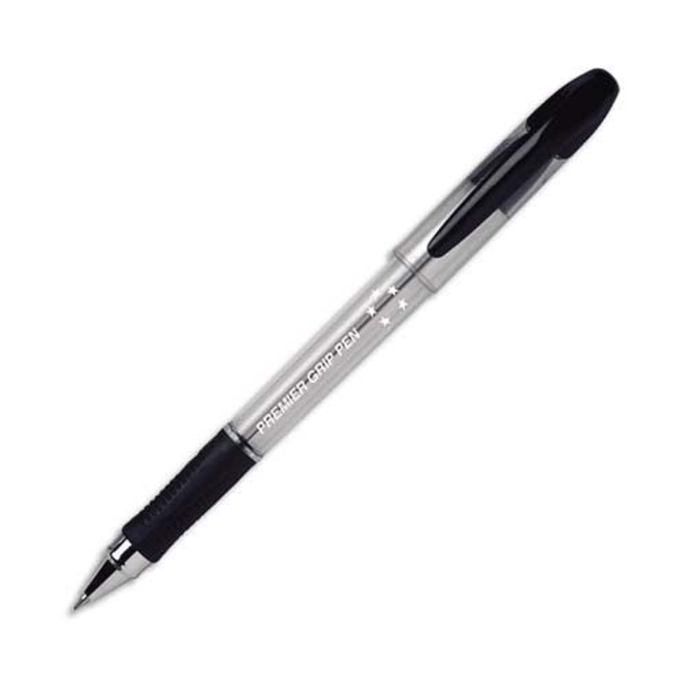 5 Star Grip Ball Pen 1.0mm Tip 0.5mm Line Black [Pack of 12]