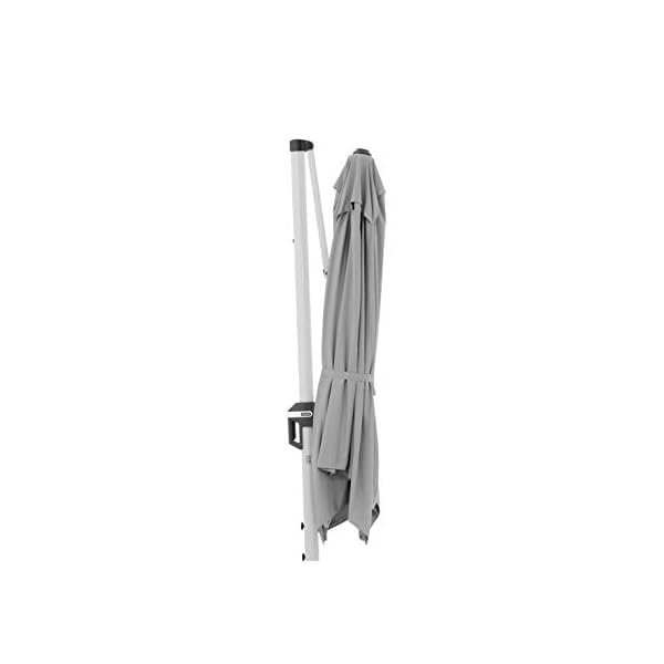 Doppler Pendelschirm 'Active', hellgrau, ca. 350 x 260 cm – Bild 5