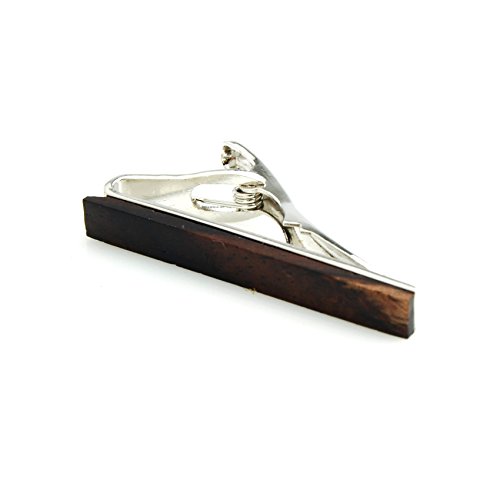 Men's Natural Wood Tie Clip