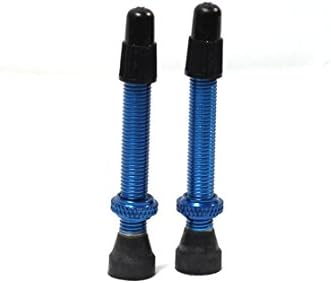 44 mm Super light Blue Alloy bicycle tubeless valve stem