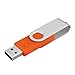 areFlash 10Pcs USB 2.0 Flash Drive Memory Stick Fold Storage New Design Easy to Carry (4GB, Orange)