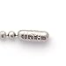 25 BLANK STAINLESS STEEL DOG TAGS w/BALL CHAIN NECKLACE