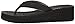 cobian Women's Dove Wedge Flip Flop, Black, 8 M US