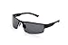 YOUGARR GROUP Men Driving Sunglass Polarized Motorcycle Sunglasses For Men Polarized Metal Frame For Cycling (Black Lens/Black Frame, 65)