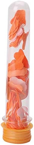 wowobjects 1Pc Portable Body Washing Bath Foaming Flower Hand Washing Paper Soap (Orange)