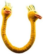 Eco-Head Tuggies, Boiled Wool Dog Toy Rope, Beautifully Handmade, Eco-Friendly (Duck, Small 20 Inches)