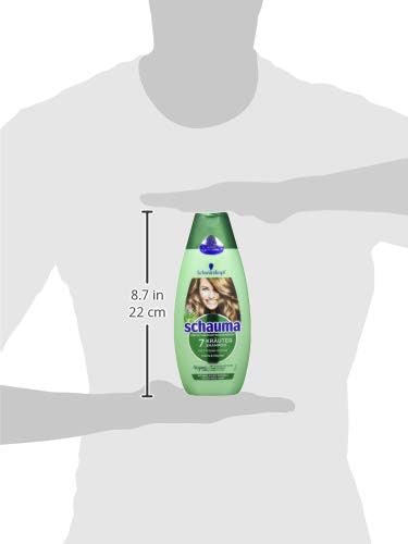 Schauma 7 Herbal Shampoo 400 ml, 400 ml (Pack of 1) - Image 4