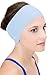 Sync Hair Guard & Ear Guard Headband - Wear Under Swimming Caps (Clear)