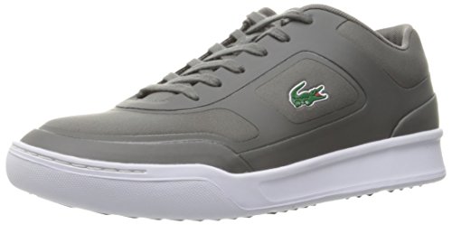 Lacoste Men's Explorateur Sport 316 1 SPM Fashion Sneaker, Dark Grey, 9.5 M US
