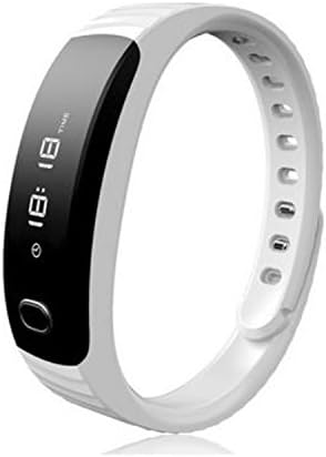 Fitsmart Fitness Tracker for Iphone and Android -White