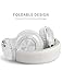Bluedio T2s Bluetooth Headphones On Ear with Mic, 57mm Driver Rotary Folding Wireless Headset, Wired and Wireless Headphones for Cell Phone/TV/PC, 40 Hours Play Time (White)thumb 3