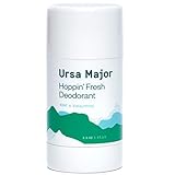 Ursa Major Natural Deodorant - Hoppin' Fresh | Aluminum-Free, Non-staining, Cruelty-Free | Formulated for Men and Women | 2.6 Ounces