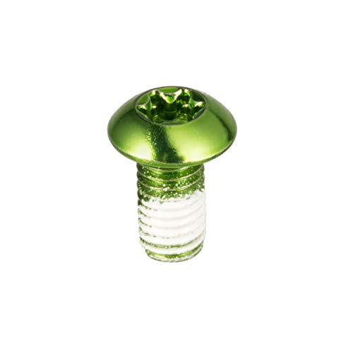 ANTS Choose Bike Green Disc Brake Rotor Bolts Screws