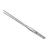 FEITA Extra-Long 15-Inch Tweezer Tongs Stainless Steel Straight - Mega Reptile Feeding Tweezers