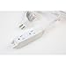 Axis 3-Outlet Indoor Extension Cord with Flat-Profile Plug - 8-foot, White (45505)