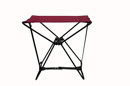 Homecall - Opvouwbare campingkruk - (rood) - Image 3