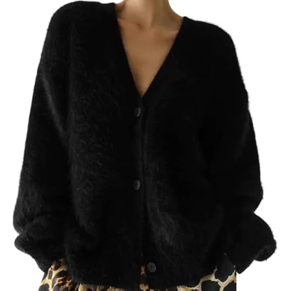 Amazon.com: Fuzzy Short Cardigan Sweaters for Women, Trendy