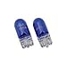PIAA 72080 Plasma Blue 5W 168 Wedge Bulb - Twin Pack