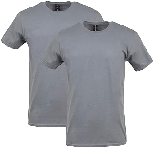 Gildan Mens Heavy Cotton Short Sleeve T-Shirt (3XL) (Charcoal