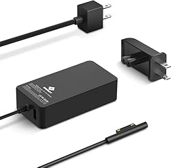 Surface Pro Charger 65W, Surface Laptop Charger for