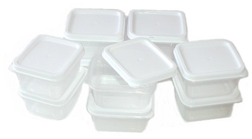 Sure fresh mini storage containers, 10-ct. packs - squa…