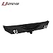 U-Drive Auto Textured Black Rear Bumper -A for 1987-2006 Jeep Wrangler YJ TJ