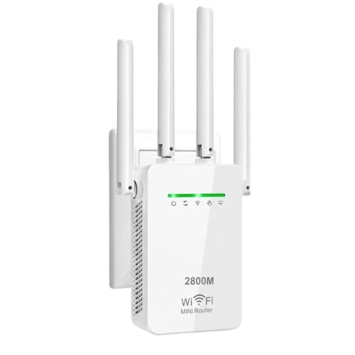 Amplificador Wi-Fi 4 Antenas 300Mpbs Repetidor de Sinal Wifi Wireless Fácil Configuração WPS