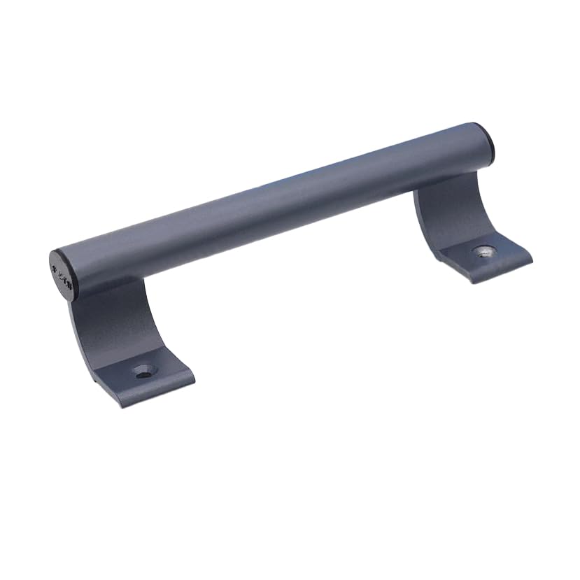 KAFENDA 205mm Aluminum Alloy Sliding Door Handle, Balcony Bathroom Glass Door Handle, 169mm Hole spacing, Modern and Stylish Metal Handle (Gray)