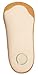 Pedag Holiday | 3/4 Length Sheepskin Orthotic Inserts | Handmade in Germany | Arch Support | Metatarsal Pad | Heel Cushion | Fits Low Profile Tight Shoes | Tan | 1 Pair | US Women 10 / EU 40 US Men 7