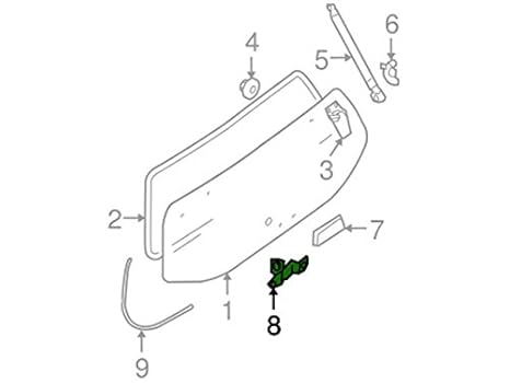 Nissan Frontier Tailgate Parts Diagram - Wiring Diagram