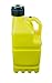 2 Pack Sunoco 5 Gallon Yellow Race Utility Jugs and 2 Deluxe Filler Hoses